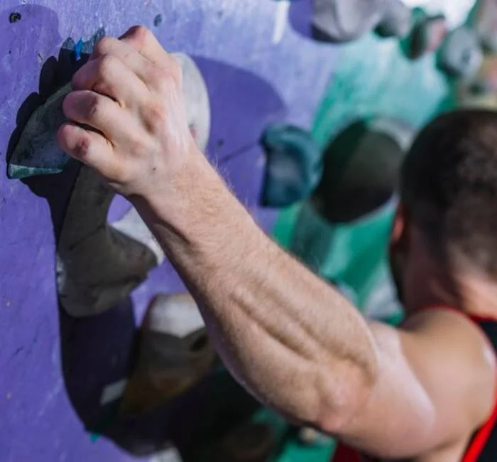 Bouldering wall