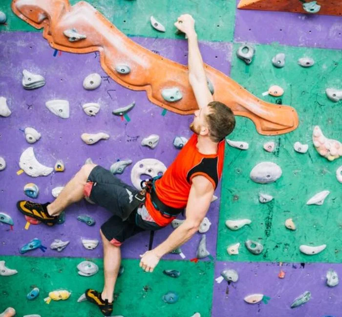 Bouldering wall