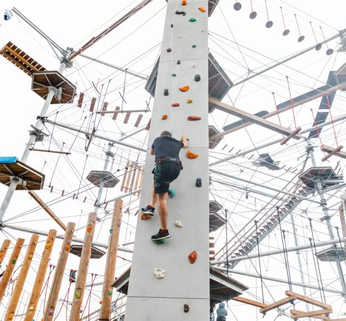 Climbing Wall for Adventure Parks