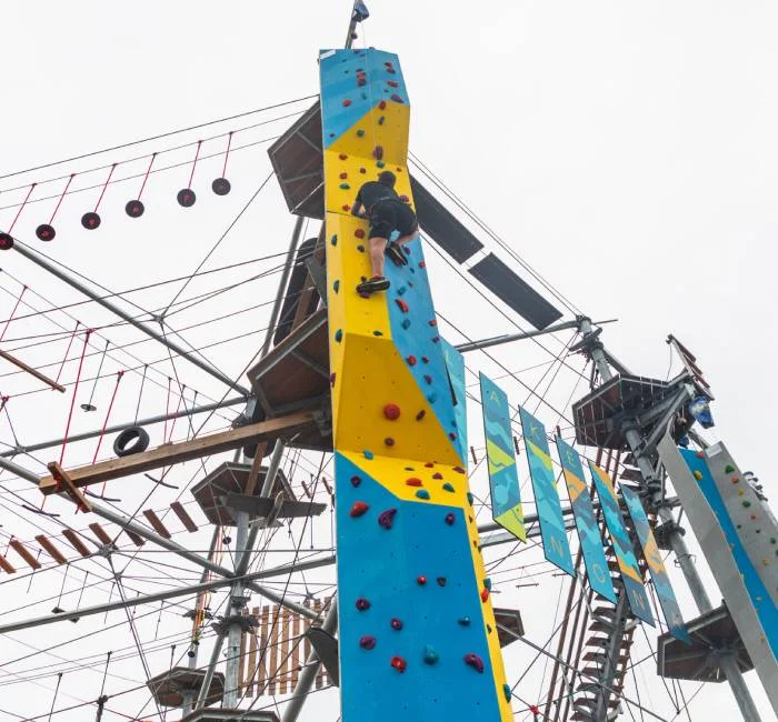 Climbing Wall for Adventure Parks