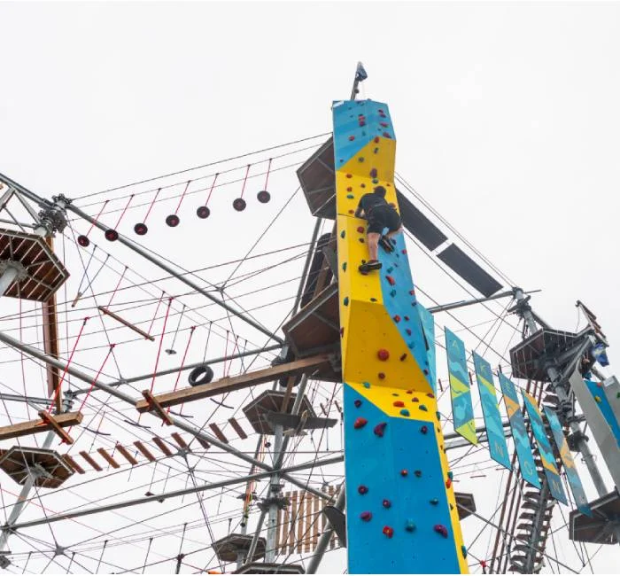 Triple Layer Rope Course