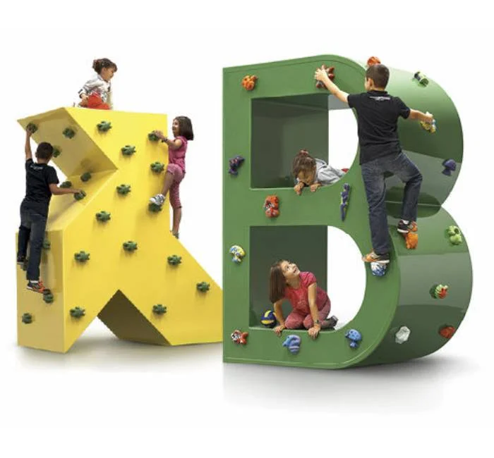 Alphabet Climbing Wall