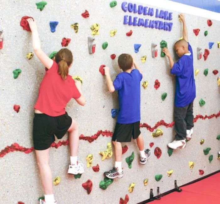 Alphabet Climbing Wall
