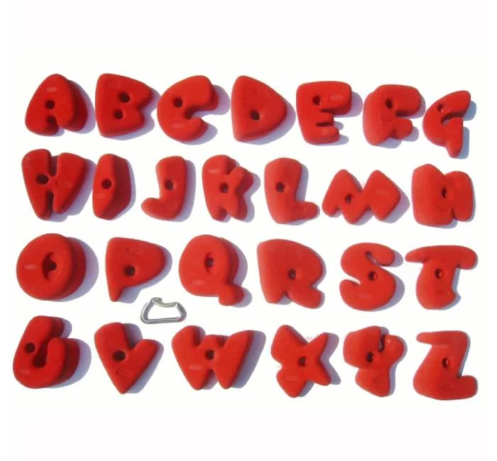 Alphabet Climbing Wall