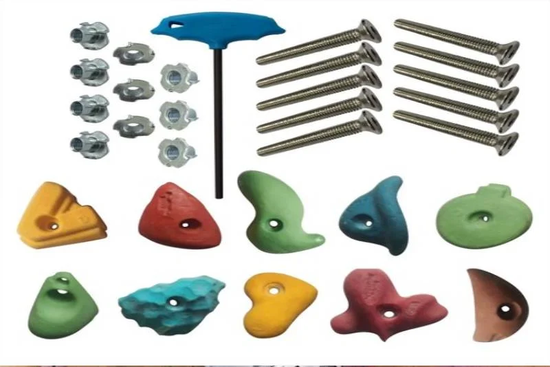 Climbing Holds With Accessories